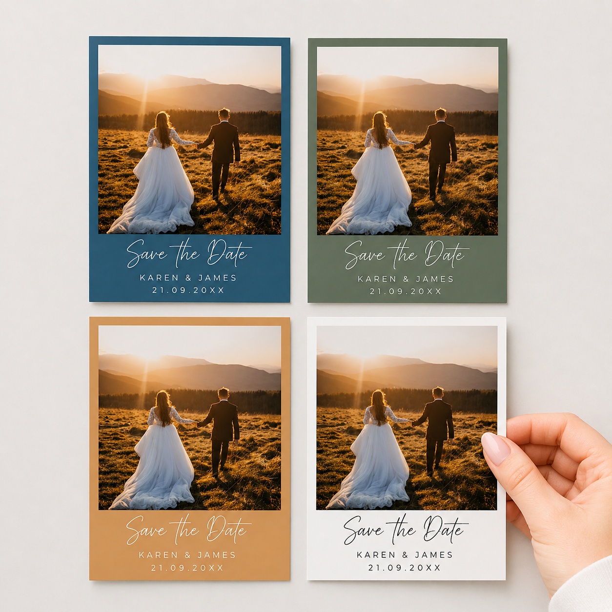 Save The Date Magnet Karten