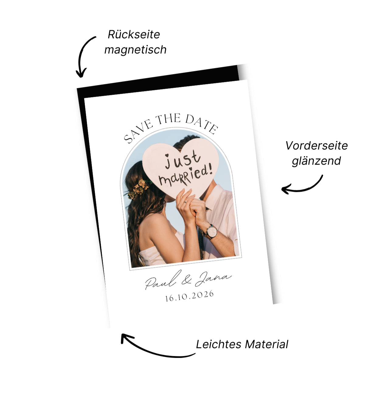 Save The Date Magnet Karten