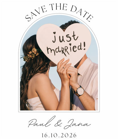 Save The Date Magnet Karten