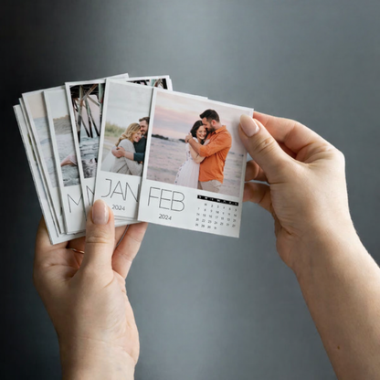 Magnetischer Fotokalender – personalisiert mit deinen Bildern