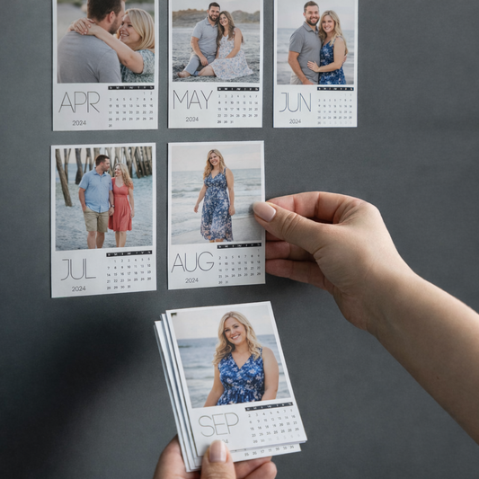 Magnetischer Fotokalender – personalisiert mit deinen Bildern