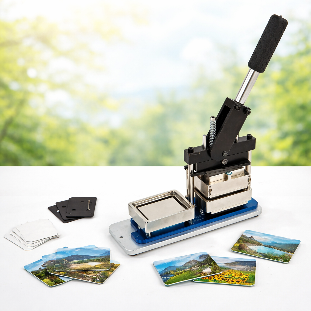 Fotomagnet Starter-Set mit Presse | 78 × 53 mm