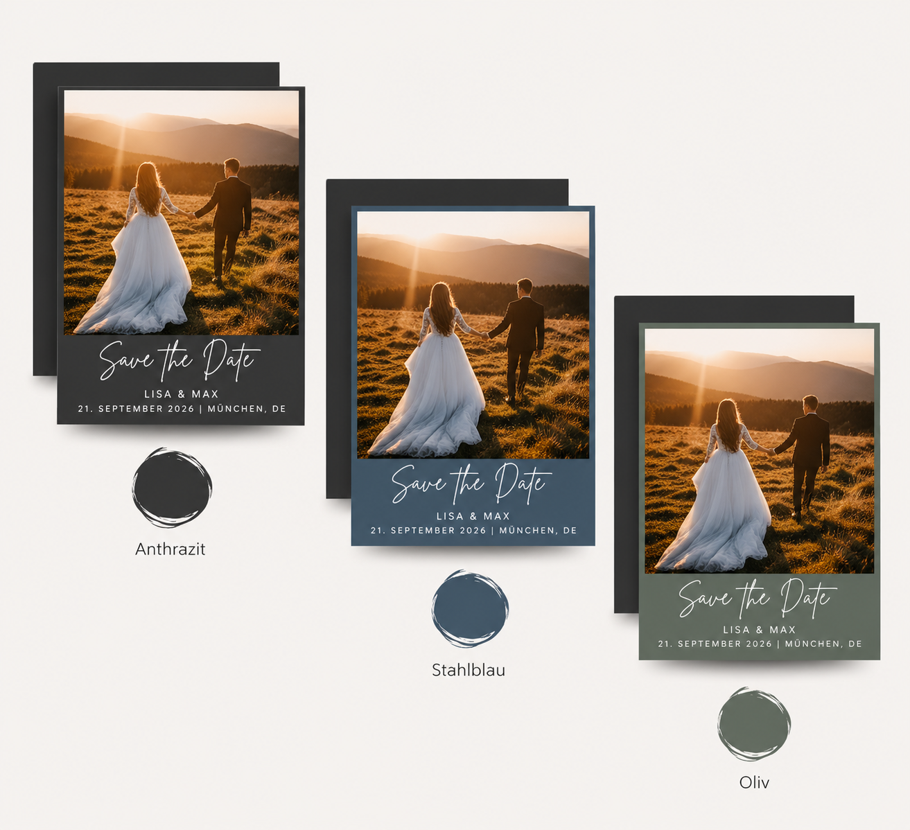 Save The Date Magnet Karten
