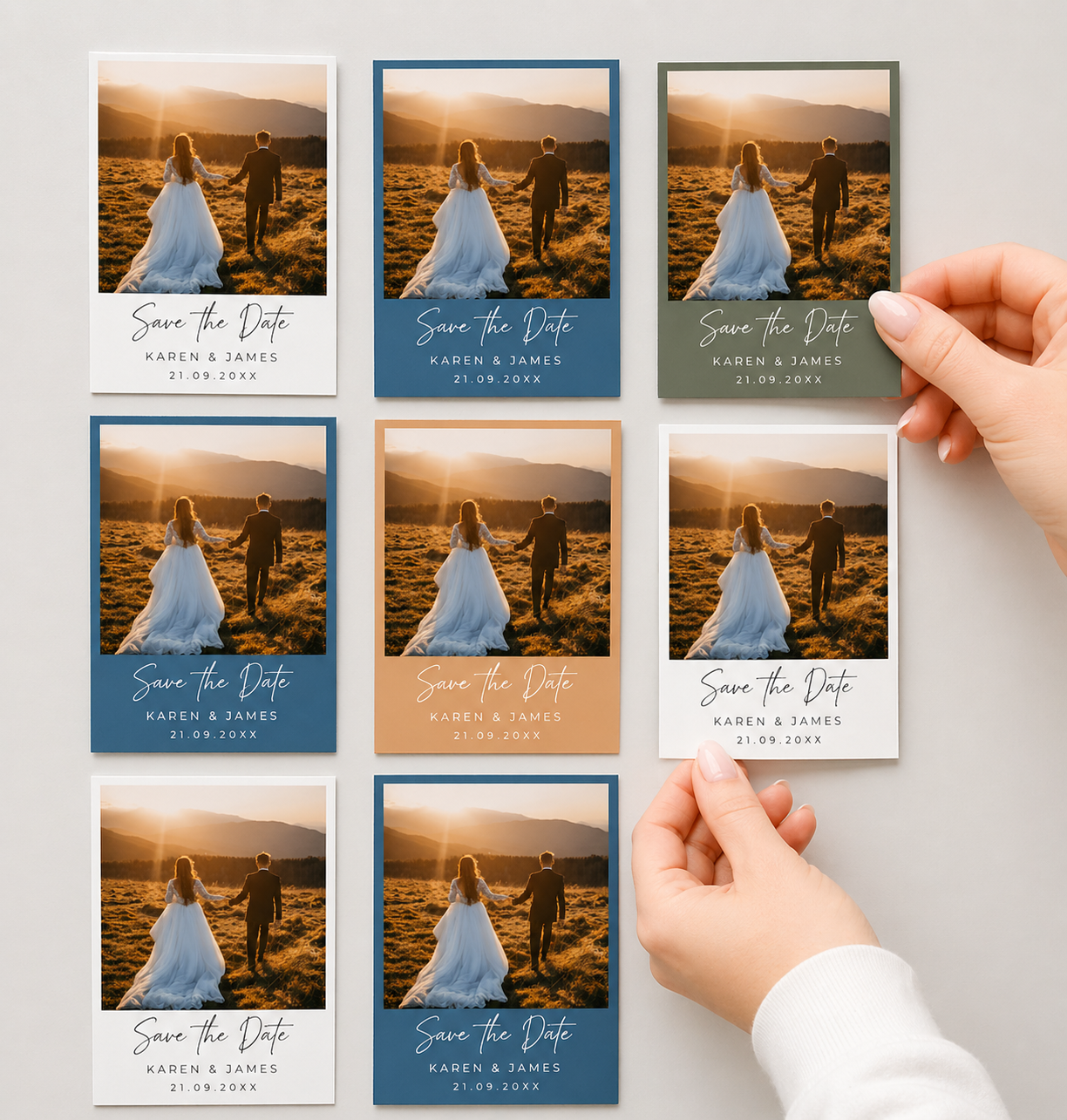 Save The Date Magnet Karten
