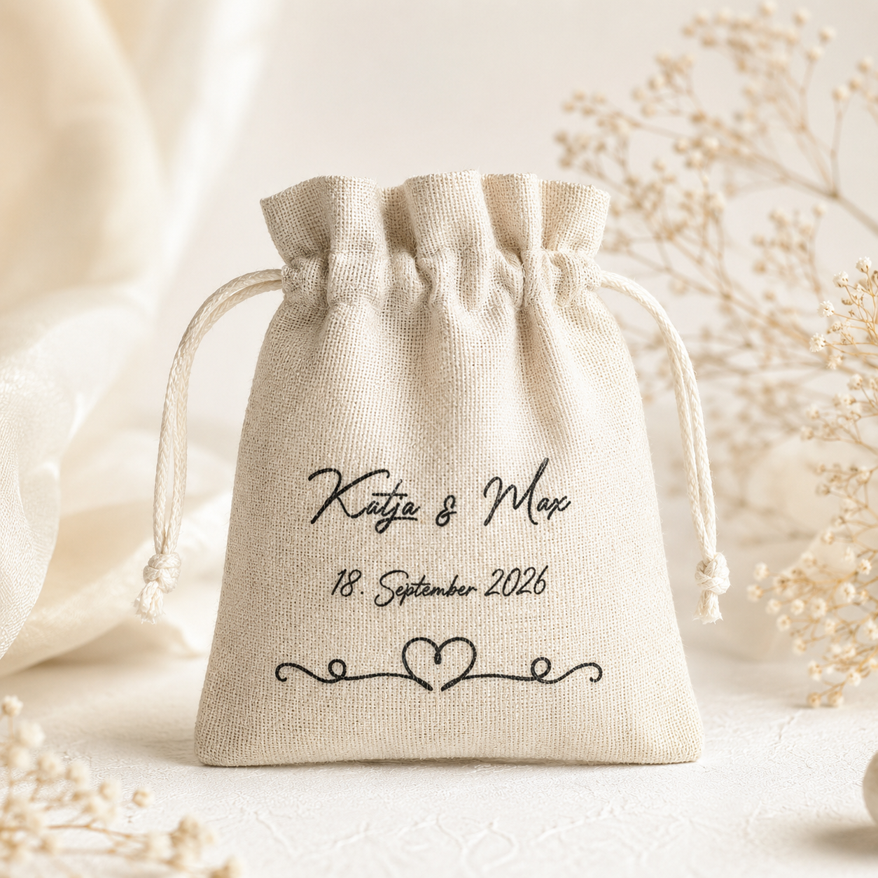 Personalisierte Tic Tac Toe Gastgeschenke zur Hochzeit