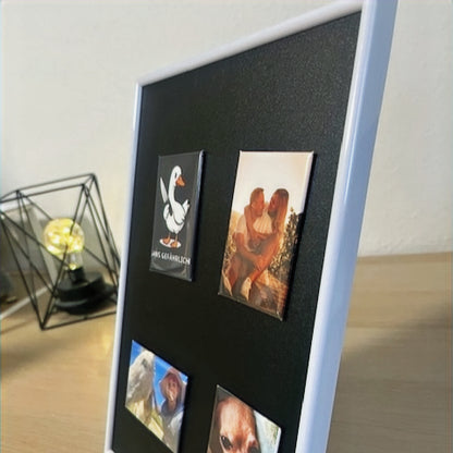 🧲 Bilderrahmen A4 für Fotomagnete – Flexibel & stilvoll